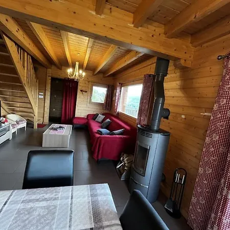 Dağ evi Le Grand Chalet Bellevue La Bresse