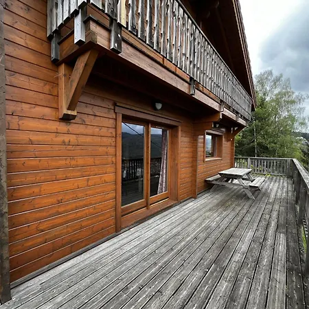 Dağ evi Le Grand Chalet Bellevue La Bresse