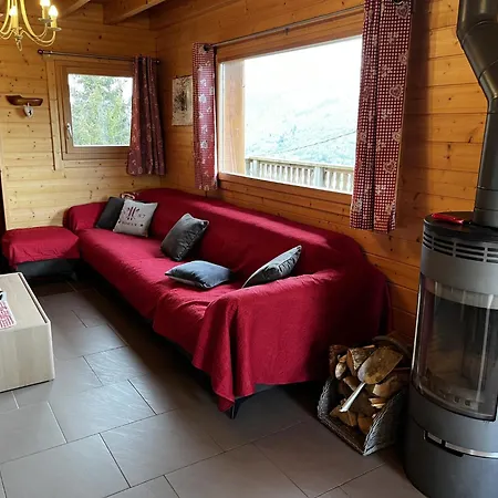 Le Grand Chalet Bellevue Dağ evi La Bresse